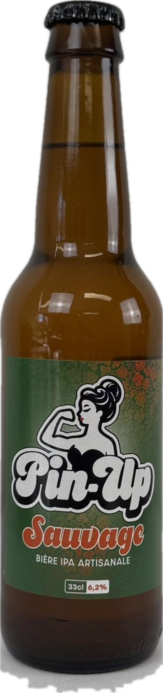 Bouteille Pin-Up Sauvage IPA 33 cl